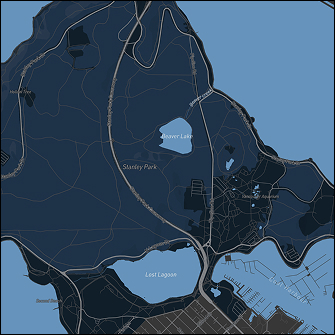 I chose to display a map of North Vancouver with colours chosen from a photo I took when I went on a walk at Stanley Park. The colour palette was cool toned but there was enough contrast that I felt could allow for someone viewing to differentiate between the different places on the map. The land, greenspace, and water colour selections were from each respective section of the photo.