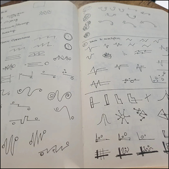 Thabata Romanowski wrote a blog piece on her own data visualization project. In her blog, she included this photo of symbols that she would use in her data visualization. This prompted me to think of what symbols I might want to include in my own personal data visualization, and more importantly what symbols would make the most sense within my own personal data visualization. https://nightingaledvs.com/data-art-self-portrait/