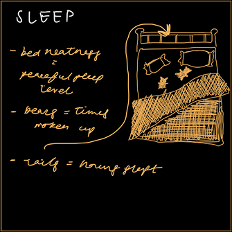 Sleep data visualization ideas